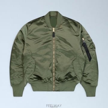 26 FW 알파 인더스트리 MA 1 Base Flight 리버시블 봄버 자켓 756111 01