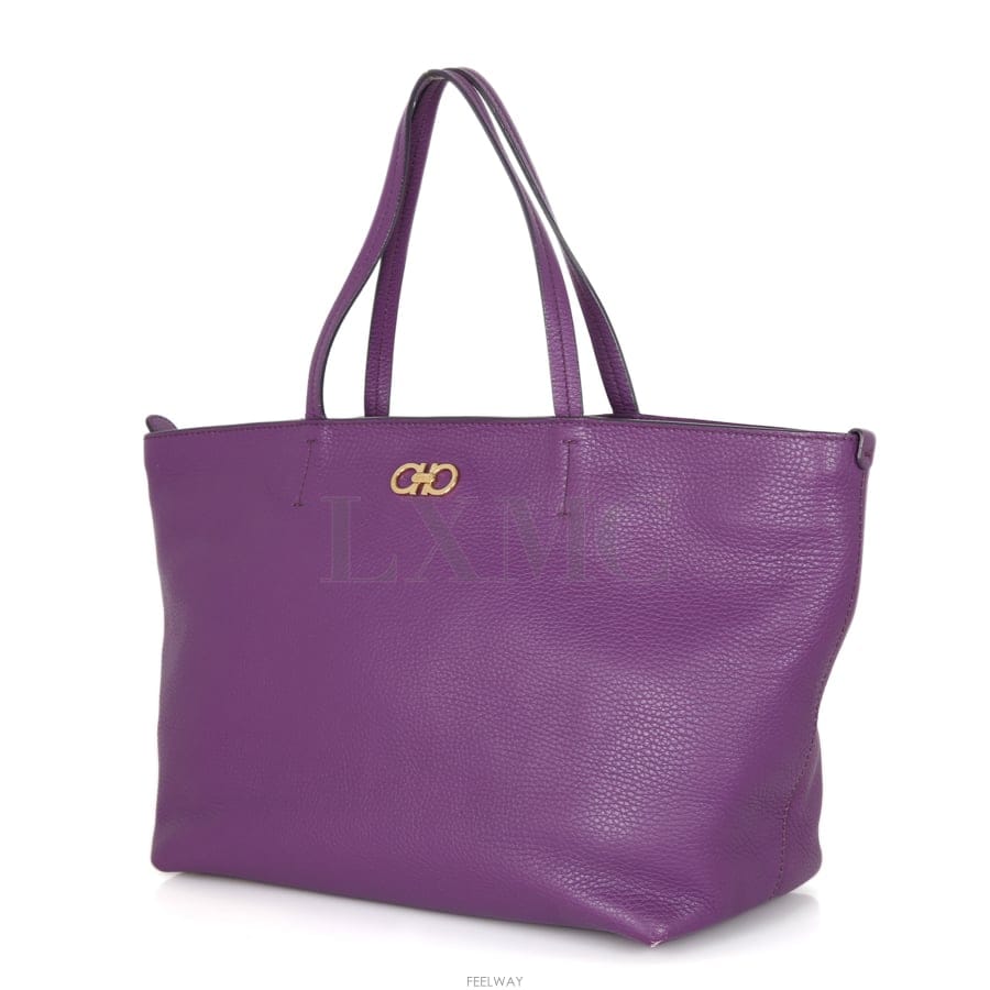 Ferragamo 쇼퍼 숄더백 바이올렛 보라