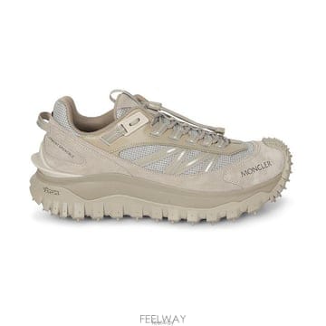 몽클레르 메시 패널 트레일그립 스니커즈 베이지