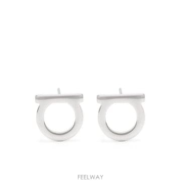 26 FW 페라가모 클래식 팔라디오 루시도 간치니 로고 이어링 0696430