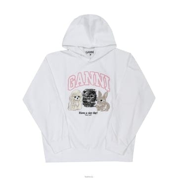 [GANNI] T4377 151 여성 후드티