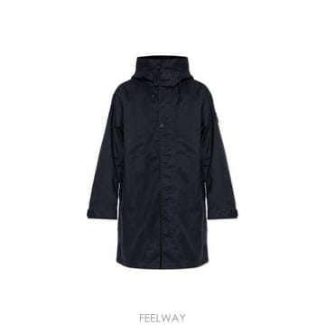 스톤 아일랜드 스톤아일랜드 피쉬테일 후드 파카 네이비