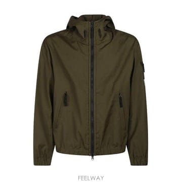 26 FW 스톤 아일랜드 왓로 TC 후드 자켓 그린 K1S154100079S0011