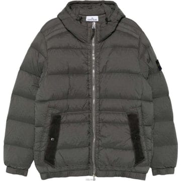 (당일) 25FW 스톤 아일랜드 심리스 터널 나일론 다운 TC 그레이 패딩 자켓 K2S1 54100040 S