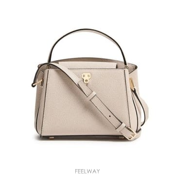 26 FW 발렉스타라 Brera 브레라 탑핸들 텍스처 레더 마이크로 숄더백 누드