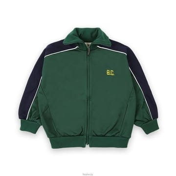 보보쇼즈 BC로고 트랙 자켓 그린