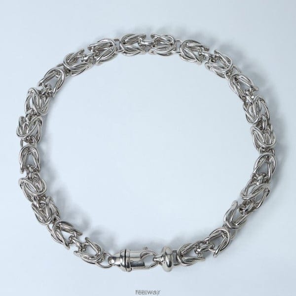 26 FW 토템 Byzantine Link Statement 링크 체인 칼라 네크리스 254 WJQ0122 JA0001 1