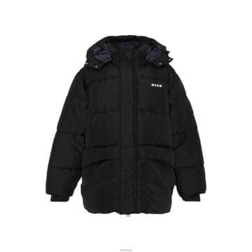 키즈 나일론 푸퍼 자켓 블랙 F5MSJUPF001 110