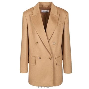 26 FW 막스마라 올림피아 캐멀 더블 브레스트 블레이저 2521046012600