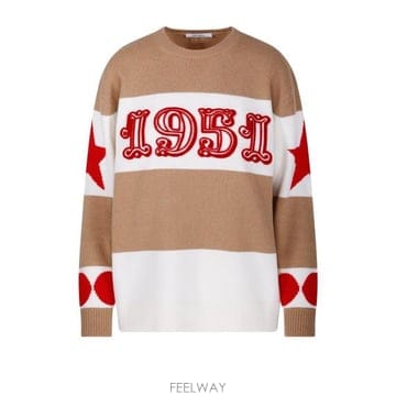 26 FW 막스마라 디르세 스타 1951 울 캐시미어 크루넥 스웨터 2421366121600