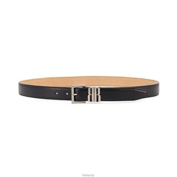 발렌시아가 Bb 에디터 벨트 블랙
