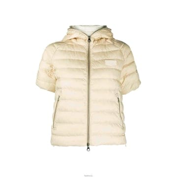 듀베티카 25FW VERNIA 하프 슬리브 패딩 자켓 베이지 VDDH90131K0001 BGS