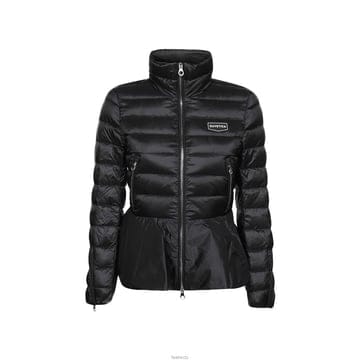 듀베티카 25FW MIDENA 로고 패딩자켓 블랙 VDDJ01725K0001 BKS