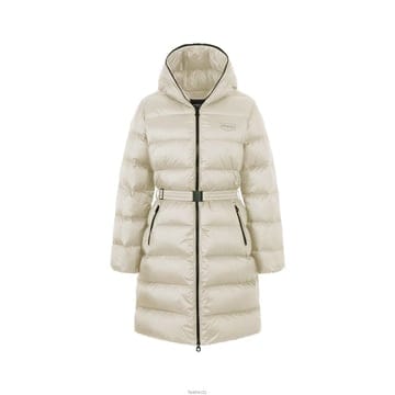 듀베티카 25FW CHOO 로고 패딩자켓 베이지 VDDJ35635K0001 BGD