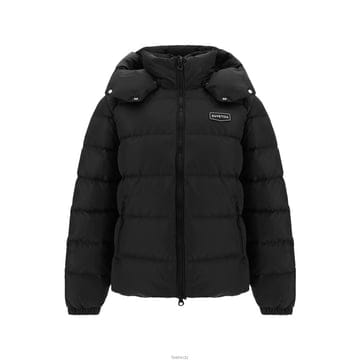 듀베티카 APRICA 로고 패치 패딩 자켓 블랙
