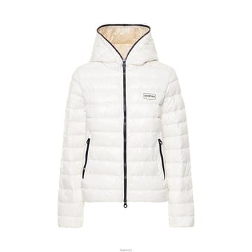 듀베티카 25FW TRIZIA 후드 패딩자켓 화이트 VDDJ00325K0001 WHS