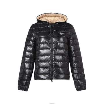 듀베티카 25FW TRIZIA 후드 패딩자켓 블랙 VDDJ00325K0001 BKS