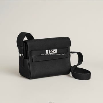 G각인♡국내구입상품/에르메스  켈리 메신져 블랙pm 선물포장풀셋