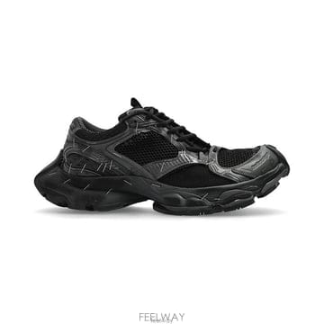 26 FW 발렌시아가 스테이플러 레이스업 스니커즈 블랙 803681W3ST4