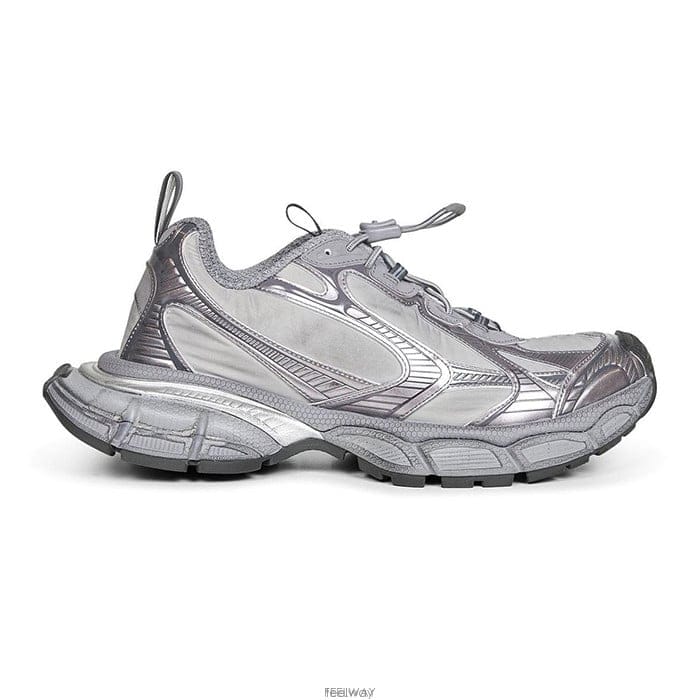 26 FW 발렌시아가 3XL 패널 스니커즈 실버 734734W3XNY