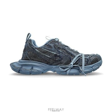 26 FW 발렌시아가 3XL 레이스업 스니커즈 블루 734734WTSAX