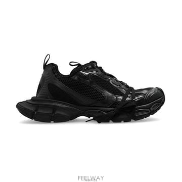 26 FW 발렌시아가 3XL 레이스업 클로저 스니커즈 블랙 734734W3XL1