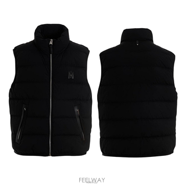 국내당일 맥케이지 패딩 조끼 베스트 블랙 FISHER C0001 정품100%