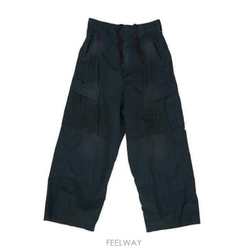 26 FW 발렌시아가 라지 코튼 퓨어 카고 팬츠 838815TSP01