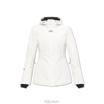 발렌시아가 아이콘 스키 아워글래스 파카 화이트