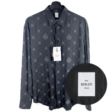 벨루티 시그니처프린팅셔츠 Berluti R18HTL52 006900