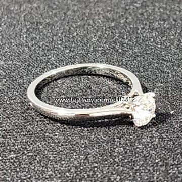 Cartier ��쿡 1895 �ָ��׾� �� / 950 �÷�Ƽ��, 0.53ĳ�� ���̾Ƹ�� 1�� ���� / #52 [�ѱ�12]��쿡 1895 �ָ��׾� �� / 950 �÷�Ƽ��, 0.53ĳ�� ��