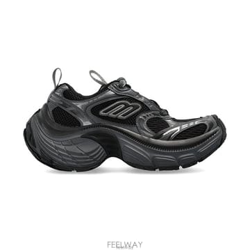 26 FW 발렌시아가 6XL 레이스업 스니커즈 블랙 815853W2MV2