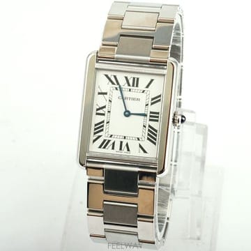 까르띠에 탱크솔로 라지 스틸 40mm