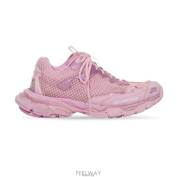 26 FW 발렌시아가 트랙 3 스니커즈 핑크 700873W3RF1