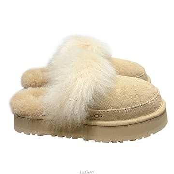 더팩토리 25FW 어그 여성 UGG USA DISQUETTE 플랫폼 뮬 슬리퍼 1173930 SNDCS