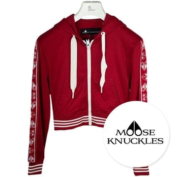 국내당일 무스너클 여성후드집업자켓레드 MOOSE KNUCKLES M19LB037 662 정품100%