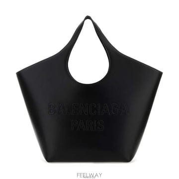 26 FW 발렌시아가 메리 케이트 미디엄 토트백 블랙 7469742AAID