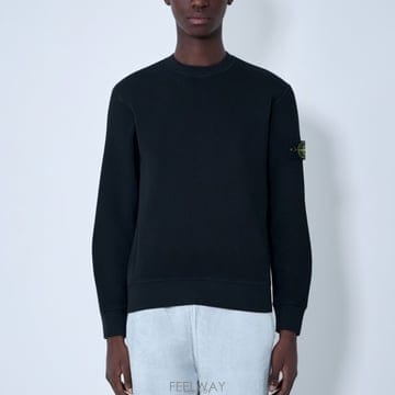26 FW 스톤 아일랜드 콤파스 와펜 슬리브 코튼 와플 스웨트셔츠 L1S156100056 S0044 V