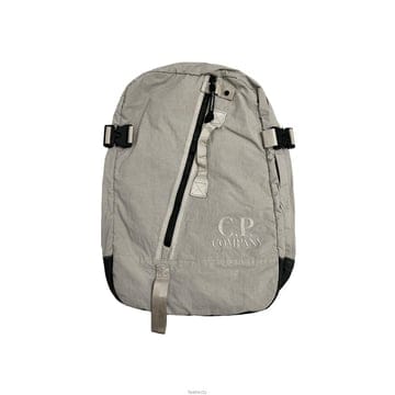 CP컴퍼니 25FW 로고 자수 백팩 그레이 19CMAC121A 110188G 331
