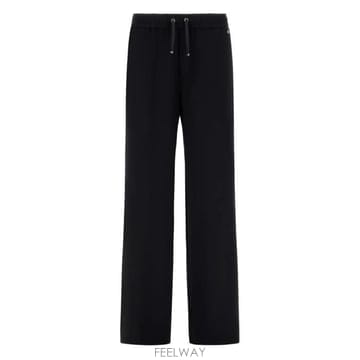 26 FW 에르노 드로우스트링 스트레이트 레그 팬츠 블랙 PT000176D12755