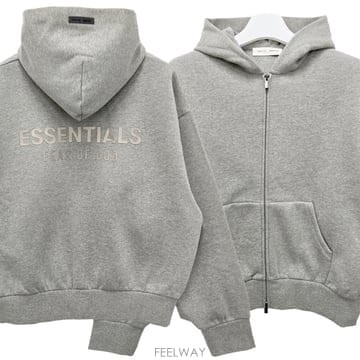 논현 더팩토리 25FW 피어오브갓 에센셜 후드 집업 하자 세일 192SP254785F