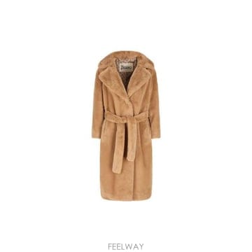26 FW 에르노 벨티드 웨이스트 코트 브라운 CA000586D12422