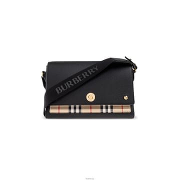 버버리 26SS NOTE 미디움 크로스숄더백 블랙 8110635