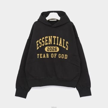 피어오브갓 홀리데이 클래식 후드티 블랙