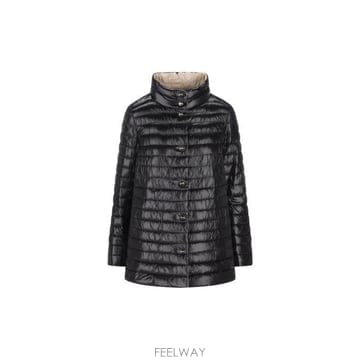 26 FW 에르노 리버시블 버튼업 자켓 블랙 PI1234D12017Z