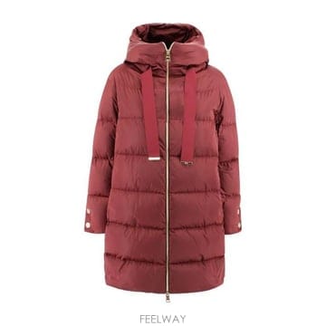 26 FW 에르노 집업 드로스트링 후드 자켓 레드 PI1304D12170Z