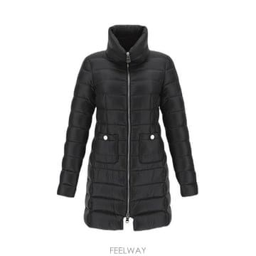 26 FW 에르노 하이네크라인 패디드 자켓 블랙 PI0002DIC12017Z