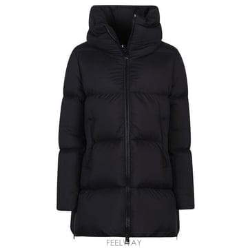 26 FW 에르노 하이넥 집업 코트 블랙 PI001959D12456Z