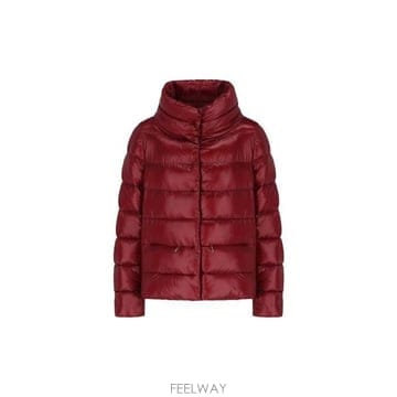 26 FW 에르노 퍼넬넥 퀼팅 패디드 자켓 레드 PI001781D12017Z