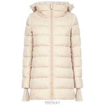 26 FW 에르노 후디 집업 패딩 자켓 베이지 PI0660D12004